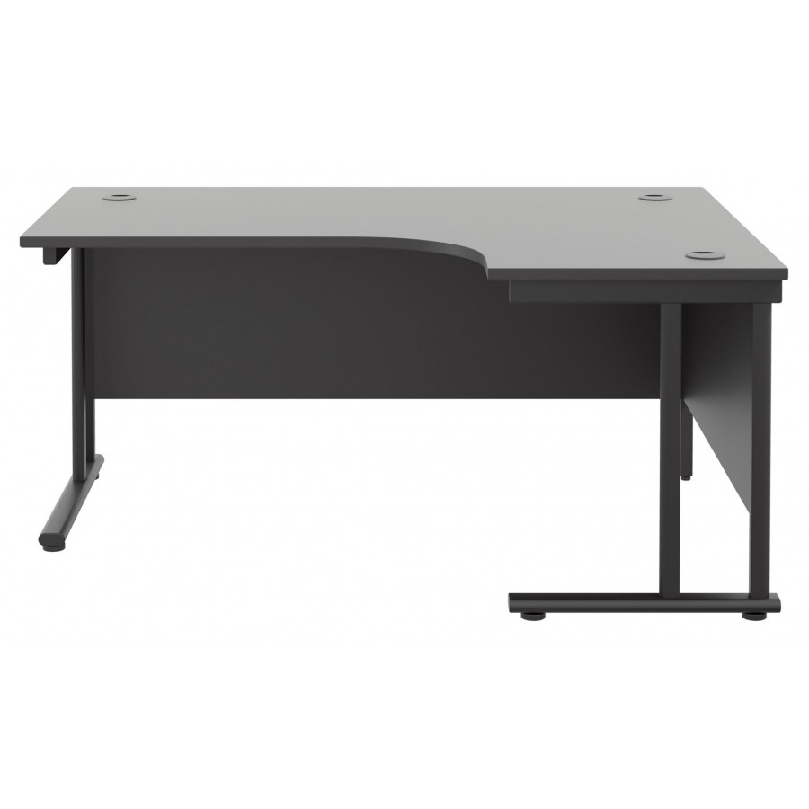 Olton Twin Cantilever Corner Office Desk